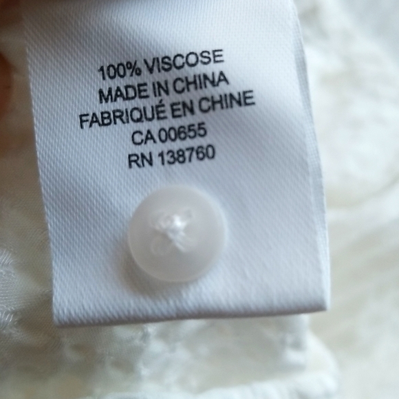 XS- White Blouse - RW&CO - Picture 3 of 5